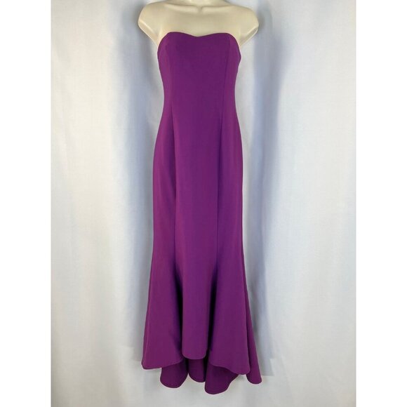 Likely Purple Strapless Formal Mermaid Gown $398 - Picture 3 of 8